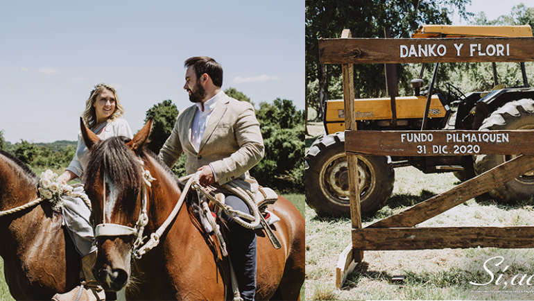 Un matrimonio de sur y patagonia